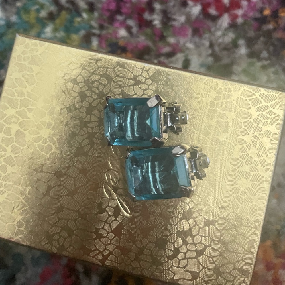 Vintage clip earrings